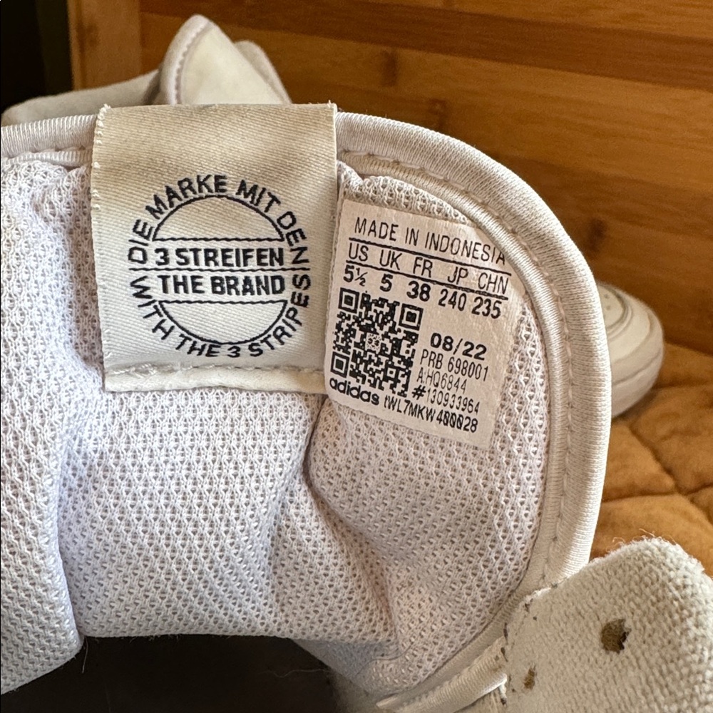 Adidas White High-Top Sneakers - Picture 4 of 6